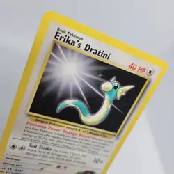 Erika's Dratini 042/132 Gym Heroes Uncommon Vintage Pokemon Card WOTC English LP - Image 2