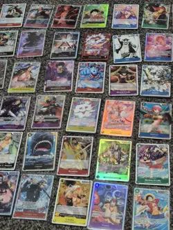 One Piece Tcg Card Collection Mint Condition 100 plus Cards Rare - Image 2