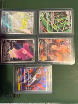 Pokemon Cards Raw lot of 5 Near Mint - Image 1