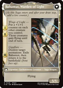 Dion, Bahamut's Dominant Bahamut, Warden of Light - Extended Art - Image 2