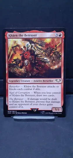 KHARN THE BETRAYER - MTG UNIVERSES BEYOND: WARHAMMER 40,000 (40K) - Image 1