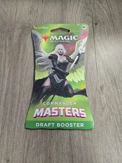 Magic: The Gathering Commander Masters Draft Booster Pack - Image 1