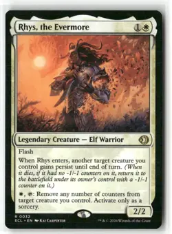 Rhys, The Evermore Lorwyn Eclipsed Magic The Gathering MTG NM Regular IN HAND - Image 1