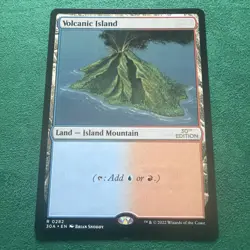 Volcanic Island 30th Anniversary Edition Regular - RARE MTG NM DUAL LAND - Image 1