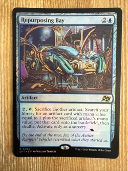 Repurposing Bay - 0056 - Aetherdrift - MTG- Magic the Gathering - NM FOIL - Image 1