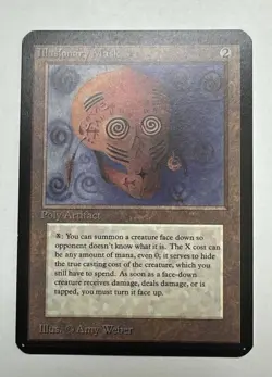 Illusionary Mask Alpha Magic The Gathering Alpha See Pictures For Condition - Image 1