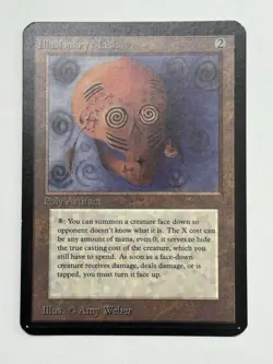 Illusionary Mask Alpha Magic The Gathering Alpha See Pictures For Condition - Image 2