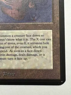 Illusionary Mask Alpha Magic The Gathering Alpha See Pictures For Condition - Image 5