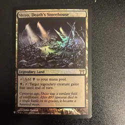 Moderately Played Foil Shizo, Death's Storehouse List Reprint - Image 1
