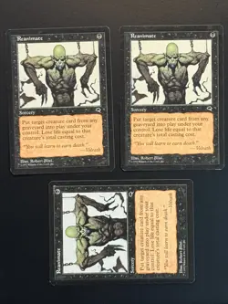 MTG - Reanimate - Tempest - Multiple Available - LP (Magic: The Gathering) - Image 1
