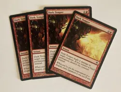 Dark Temper (4) Conflux NM MTG Magic the Gathering - Image 1