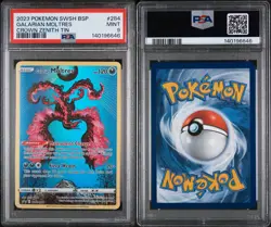 Pokemon Card PSA 9 Galarian Moltres SWSH284 Alt Art Promo Crown Zenith - Image 3