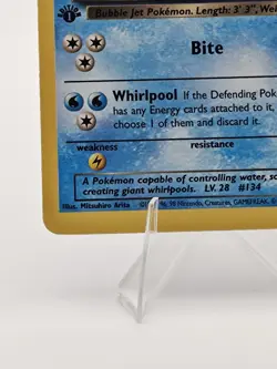 Pokemon 1st Edition Dark Vaporeon 45/82 Team Rocket Non Holo - Image 4