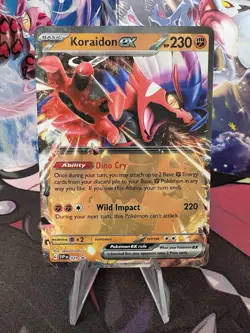 Koraidon EX 29 Black Star Promo Scarlet & Violet Pokemon TCG Near Mint Condition - Image 1