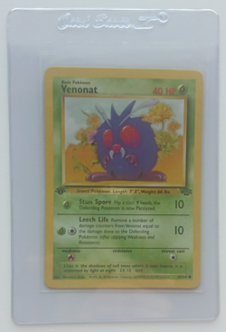 1999 Pokemon Jungle Venonat #063 1st Edition -- LP - Image 1