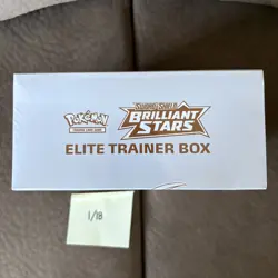 Pokemon TCG Brilliant Stars Elite Trainer Box Arceus Brand New Factory Sealed - Image 5