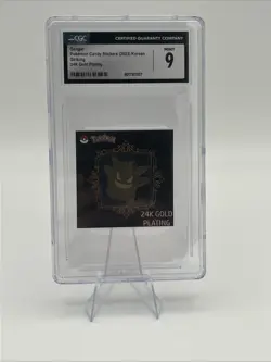 2024 GENGAR 24k Gold Plated Pokemon Popping Candy Striking CGC Mint 9 - Image 1