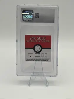 2024 GENGAR 24k Gold Plated Pokemon Popping Candy Striking CGC Mint 9 - Image 2