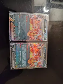 Pokemon TCG Charizard ex SVP 196 Black Star Promo Extended Art Promo Rare Holo - Image 1