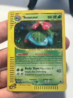 Pokemon TCG Venusaur 30/165 Expedition Holo 2002 - Heavy Play - Image 1