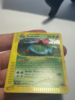 Pokemon TCG Venusaur 30/165 Expedition Holo 2002 - Heavy Play - Image 2