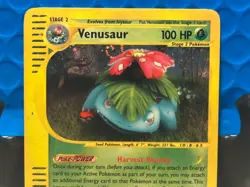 Pokemon TCG Venusaur 30/165 Expedition Holo 2002 - Heavy Play - Image 3