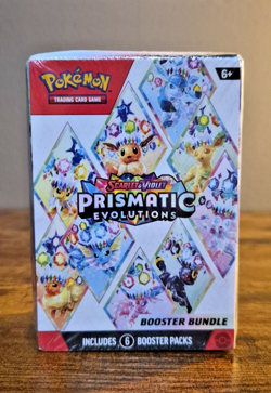 Pokemon TCG Prismatic Evolutions Booster Bundle Dented Box Sealed 171616 - Image 1