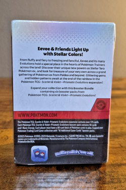 Pokemon TCG Prismatic Evolutions Booster Bundle Dented Box Sealed 171616 - Image 4