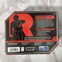 Pokemon TCG: Destined Rivals Team Rocket Tin Mewtwo + Nidoking Lot Of 2 SEALED - Image 5
