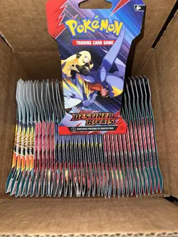 Destined Rivals Pokemon Sleeved Booster Packs LOT OF 36 (New/ Factory Sealed) - Image 1