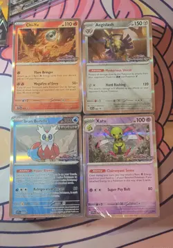 Pokemon TCG Paradox Rift Build And Battle Complete Pack of Four Sealed - Image 1