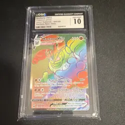 Pokemon Machamp VMAX 194/189 Astral Radiance CGC 10 Rainbow Rare Holo - Image 1