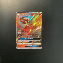 Pokemon Blaziken GX 28/168 Rare Holo - Sun & Moon Celestial Storm - NM/M - Image 1