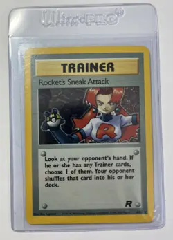 POKEMON Trainer- Rocket's Sneak Attack 16/82 Holo - Image 5