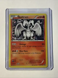 Reshiram 28/113 Legendary Treasures Reverse Holo Rare Pokemon TCG - Image 1