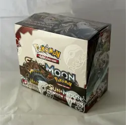 Pokemon TCG Sun & Moon Crimson Invasion Sealed Booster Box English Guzzlord - Image 1
