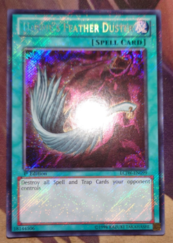 Yu-Gi-Oh TCG Harpie's Feather Duster - LCJW-EN099 - 1st Edition - Secret Rare - Image 1