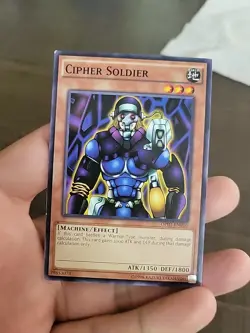 Yugioh! LP Cipher Soldier - OP03-EN016 - Common - Unlimited Edition Lightly Play - Image 3