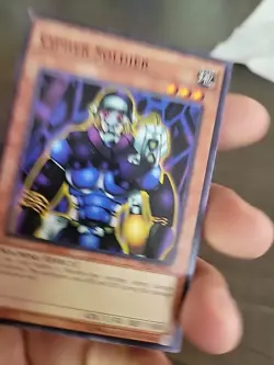 Yugioh! LP Cipher Soldier - OP03-EN016 - Common - Unlimited Edition Lightly Play - Image 4