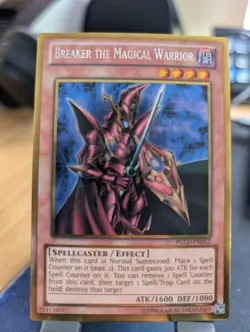 YuGiOh! Breaker of the Magical Warrior PGLD-EN052 Gold Rare 1st Ed - Image 1
