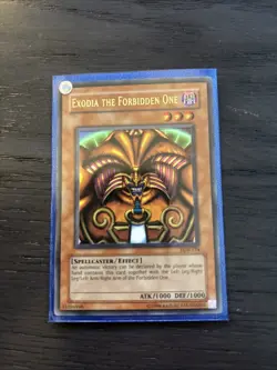 Yugioh - Exodia The Forbiden One MC1-EN001 Secret Rare Limited Edition LP - Image 2