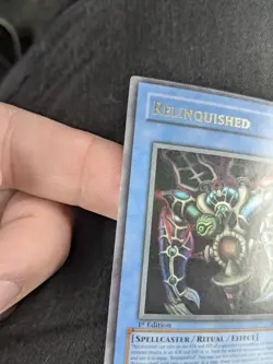 YU-GI-OH RELINQUISHED SDP STARTER DECK: PEGASUS 1ST EDITION MP - Image 2