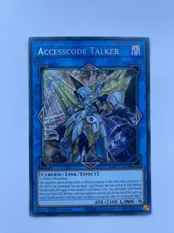 Accesscode Talker RA02-EN044 Secret Rare Near Mint 1st Edition Yugioh - Image 1
