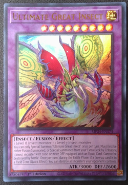Ultimate Great Insect - MP24-EN174 - Ultra Rare - 1st Edition Near Mint Yugioh C - Image 1