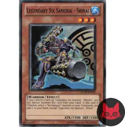 Yugioh Legendary Six Samurai - Shinai STOR-EN023 Common NM - Image 1