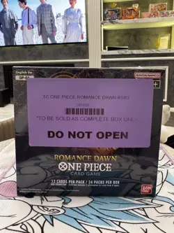 ONE PIECE OP-01 ROMANCE DAWN SEALED BOOSTER BOX - ENGLISH - DO NOT OPEN 🔥 - Image 1