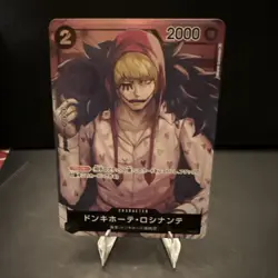 Donquixote Rosinante (Box Topper) OP02-108 Paramount War Foil Japanese One Piece - Image 1