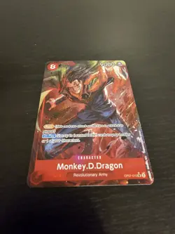 Monkey. D. Dragon One Piece (Parallel) OP07-015 500 Years in the Future Foil - Image 3