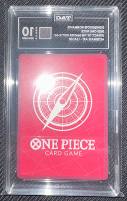 2025 ONE PIECE OP12-061 DONQUIXOTE ROSINANTE ALT -ART LEADER TAG 10 - Image 4