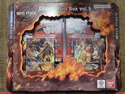 One Piece Vol 5 Illustration Box + (4) OP-13 Sleeved Booster Packs - Sealed New - Image 2